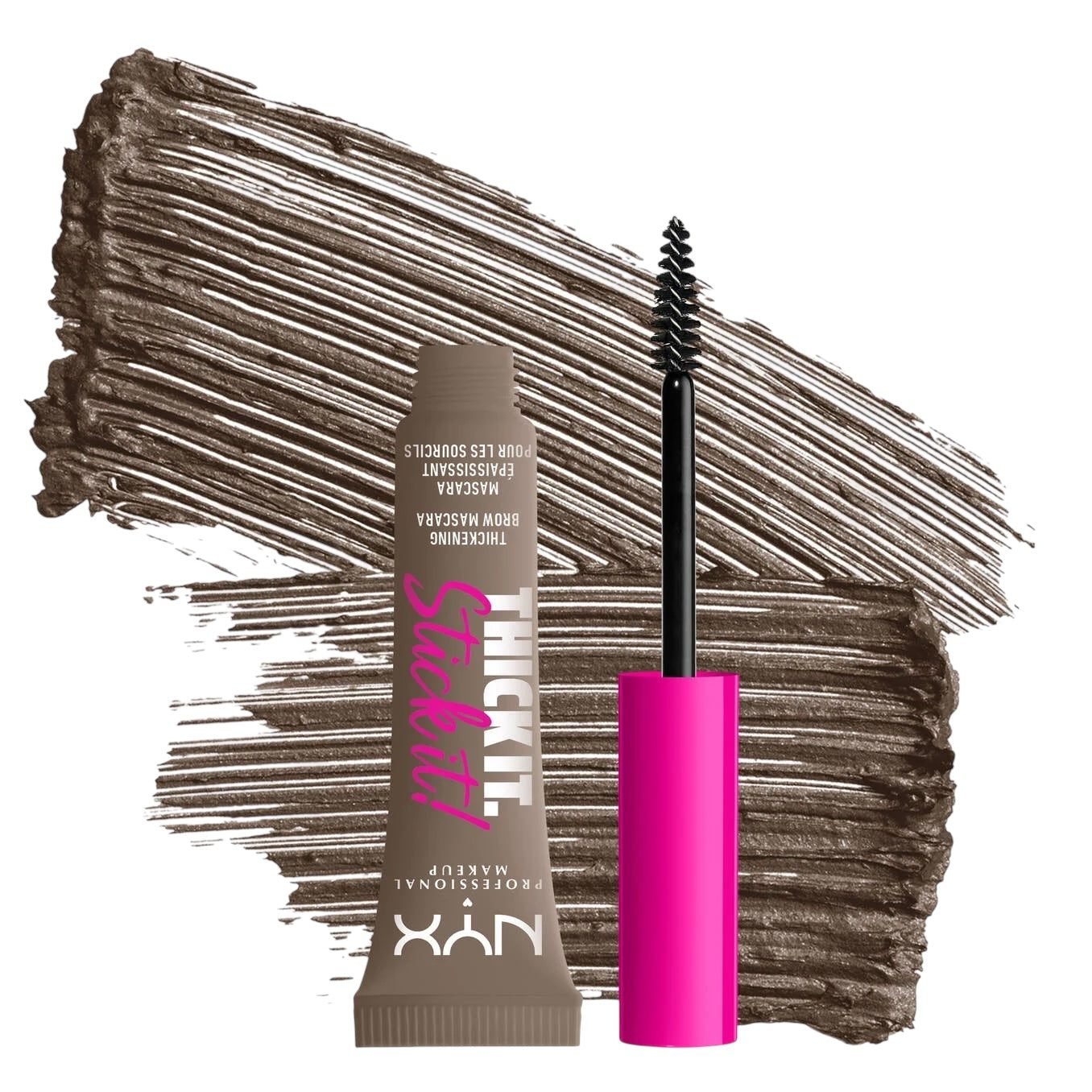 Nyx Cosmetics Thick it Stick it! Thickening Brow Gel Mascara – Tupe