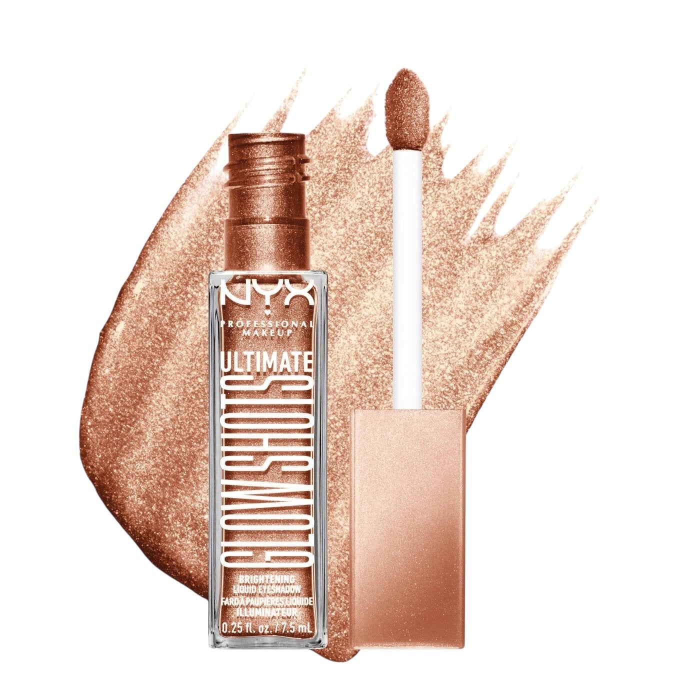 Nyx Cosmetics Ultimate Glow Shots Liquid Eyeshadow – 06 Golden Goji