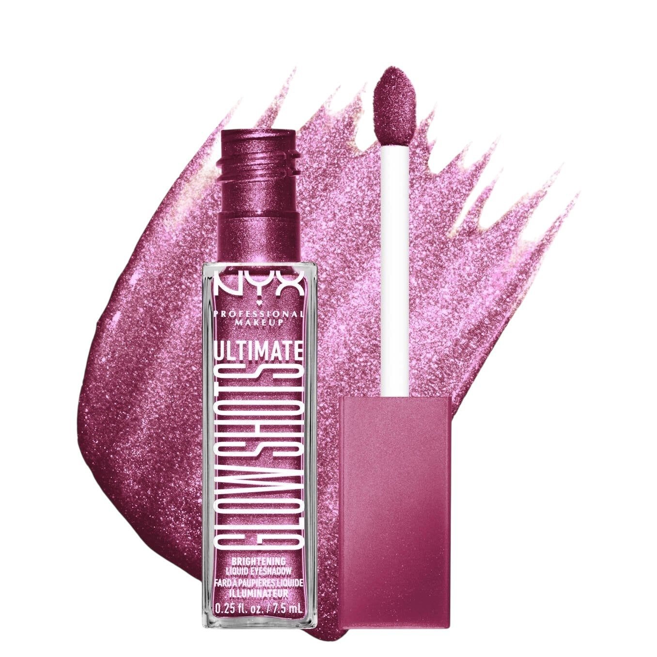 Nyx Cosmetics Ultimate Glow Shots Liquid Eyeshadow – 13 Plum Player