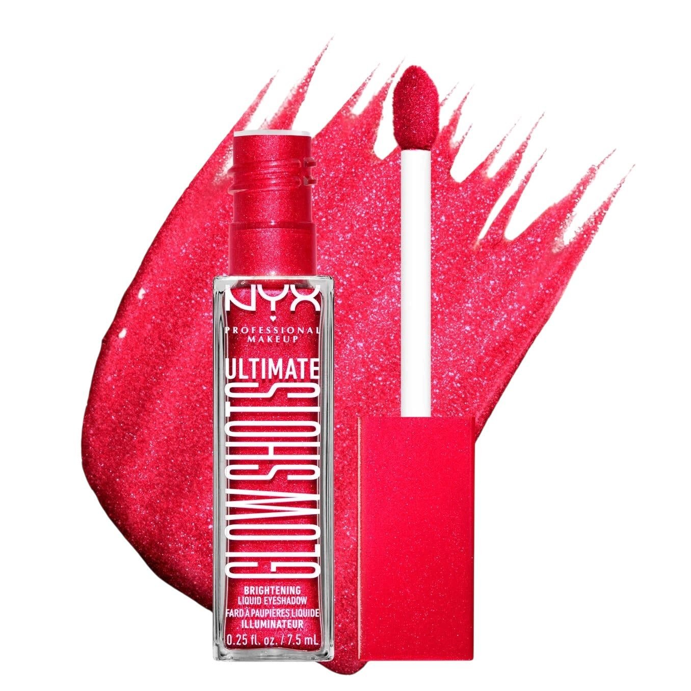 Nyx Cosmetics Ultimate Glow Shots Liquid Eyeshadow – 19 Strawberry Stacked