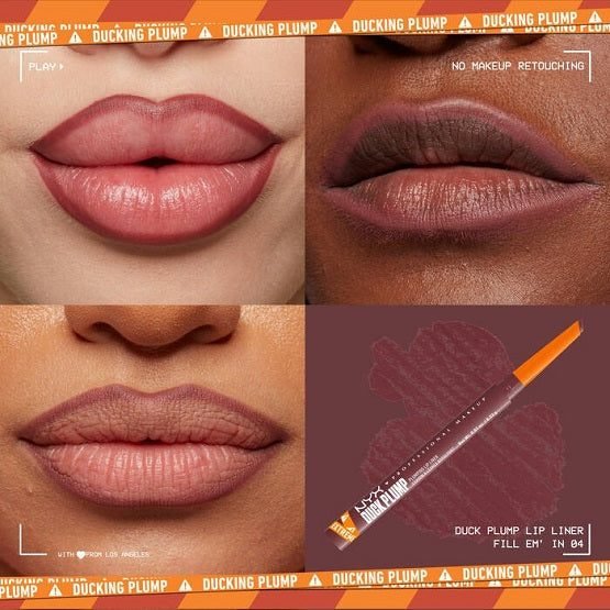 NYX – Duck Plum Plumping Lip Liner – 04 Fill EM IN