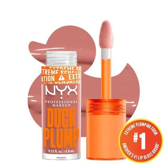 NYX – Duck Plump High Pigment Plumping Lip Gloss – 02 BANGIN BARE
