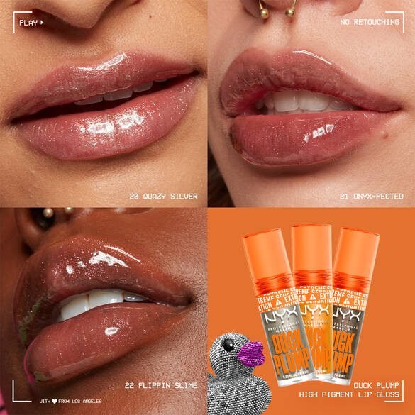 NYX – Duck Plump High Pigment Plumping Lip Gloss – 04 APRI-CAUGHT