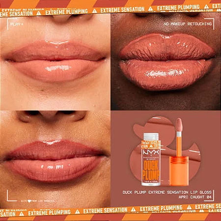 NYX – Duck Plump High Pigment Plumping Lip Gloss – 04 APRI-CAUGHT