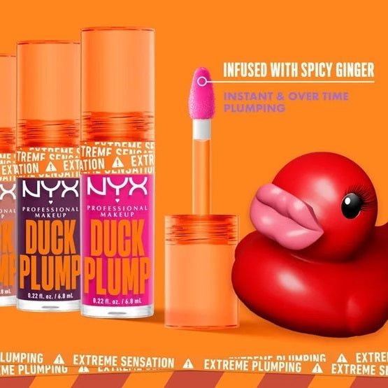 NYX – Duck Plump High Pigment Plumping Lip Gloss – 14 HALL OF FLAME