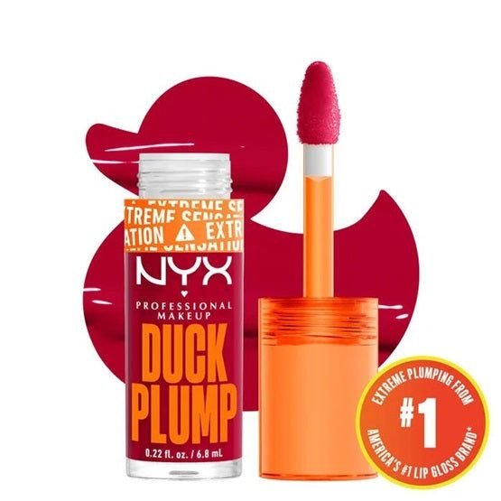 NYX – Duck Plump High Pigment Plumping Lip Gloss – 14 HALL OF FLAME