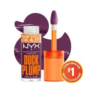 NYX – Duck Plump High Pigment Plumping Lip Gloss – 17 PURE PLUM