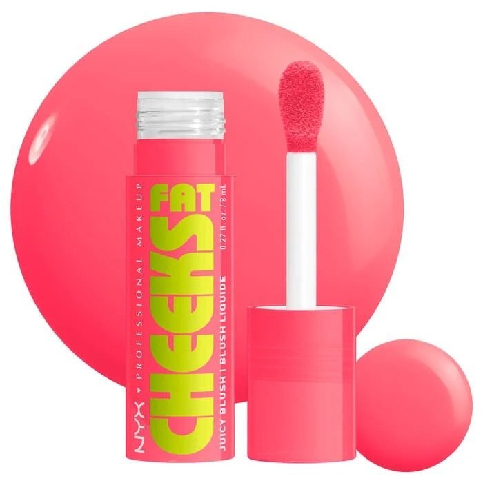 NYX – Fat Cheeks Juicy Liquid Blush – Guava Gush