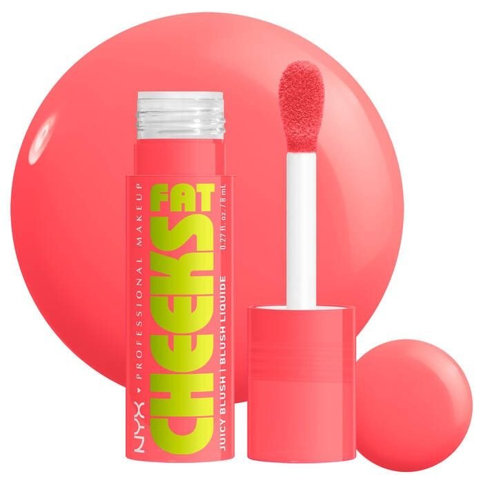 NYX – Fat Cheeks Juicy Liquid Blush – Peach Plunge