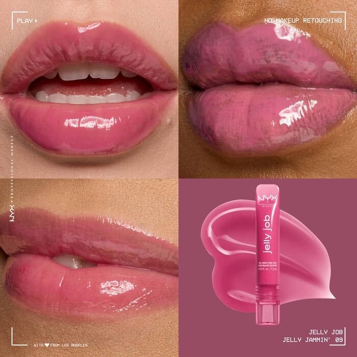 NYX – Jelly Job Full-Bodied High Shine Gloss – 09 Jelly Jammin