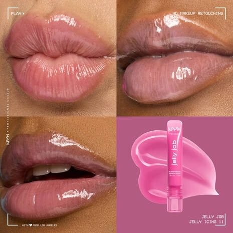 NYX – Jelly Job Full-Bodied High Shine Gloss – 11 Jelly Icing