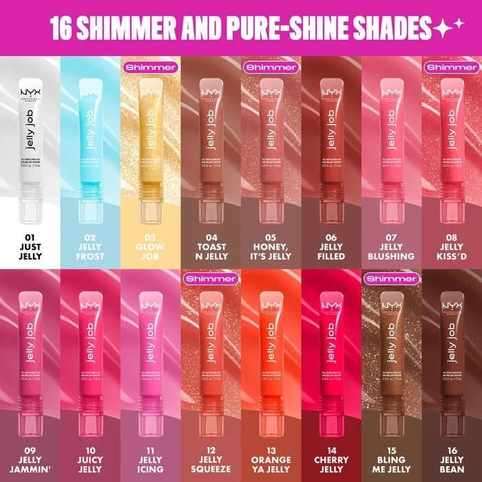 NYX – Jelly Job Full-Bodied High Shine Gloss – 11 Jelly Icing
