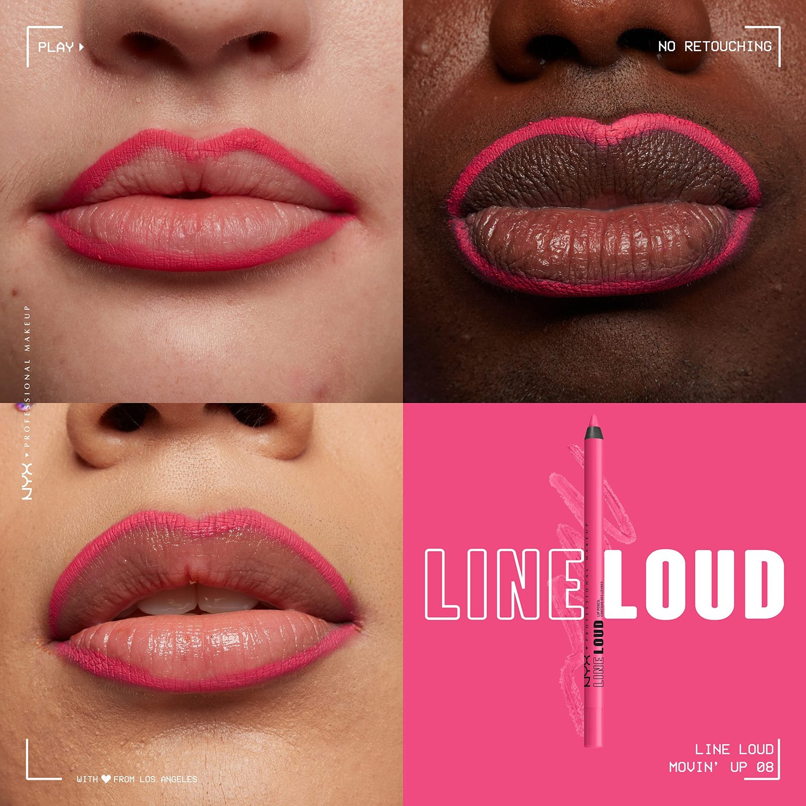 NYX Line Loud Vegan Longwear Lip Liner – Movin Up
