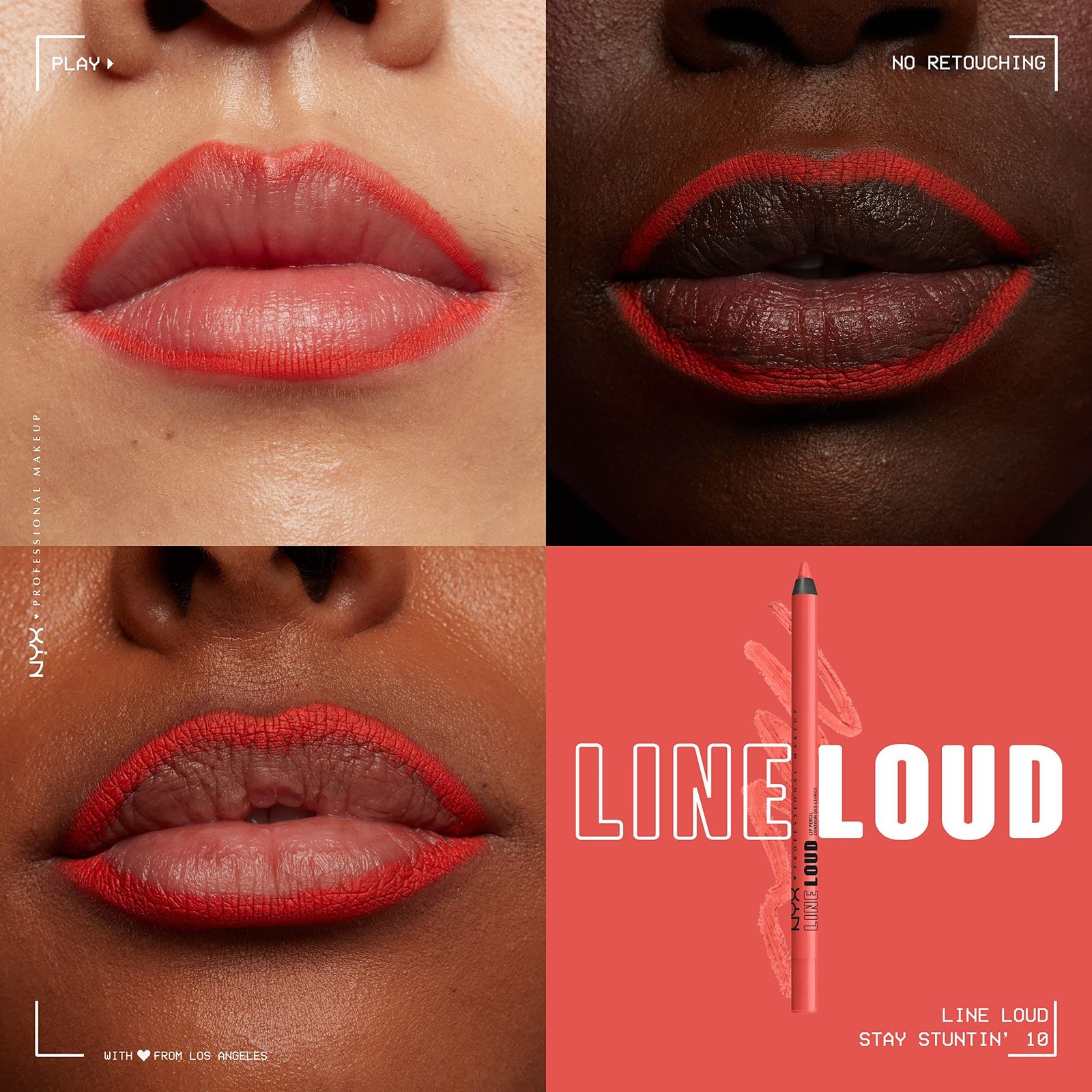 NYX Line Loud Vegan Longwear Lip Liner – Stay Stuntin