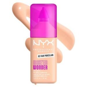 NYX – Make ‘Em Wonder Soft Matte Buildable Foundation – 02 Fair Porcelain