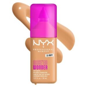 NYX – Make ‘Em Wonder Soft Matte Buildable Foundation – 15 Buff