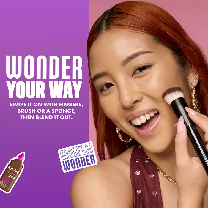 NYX – Make ‘Em Wonder Soft Matte Buildable Foundation – 23 Golden Caramel