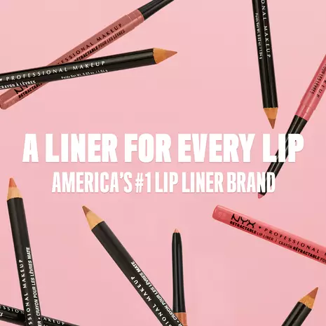 NYX Slim Lip Pencil Creamy Long-Wearing Lip Liner – Shade: Auburn