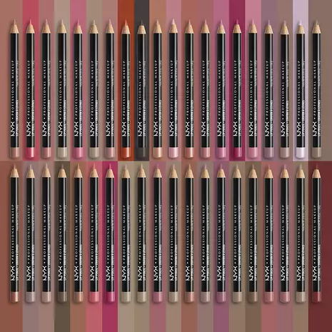 NYX Slim Lip Pencil Creamy Long-Wearing Lip Liner – Shade: Burgundy