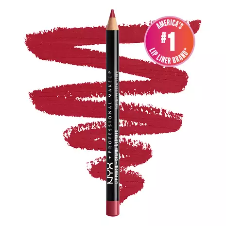 NYX Slim Lip Pencil Creamy Long-Wearing Lip Liner – Shade: Burgundy