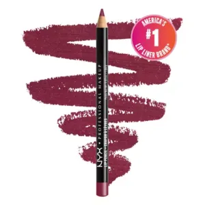 NYX Slim Lip Pencil Creamy Long-Wearing Lip Liner – Shade: Currant