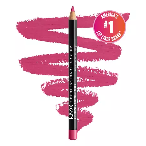 NYX Slim Lip Pencil Creamy Long-Wearing Lip Liner – Shade: Fuchsia