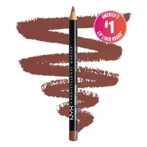 NYX Slim Lip Pencil Creamy Long-Wearing Lip Liner – Shade: Mahogany