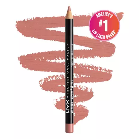 NYX Slim Lip Pencil Creamy Long-Wearing Lip Liner – Shade: Nude Pink