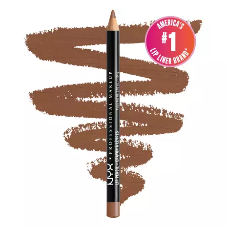 NYX Slim Lip Pencil Creamy Long-Wearing Lip Liner – Shade: Nutmeg