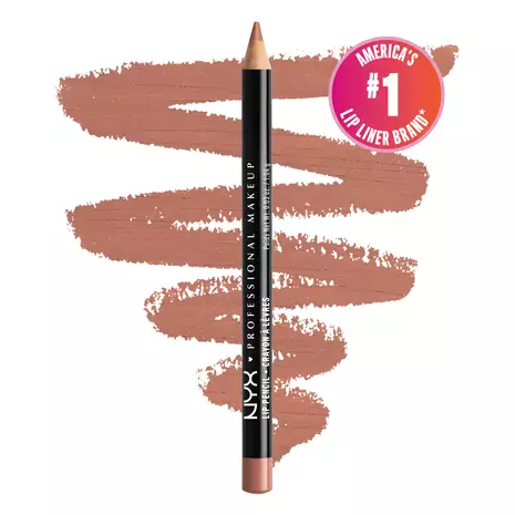 NYX Slim Lip Pencil Creamy Long-Wearing Lip Liner – Shade: Peekaboo Neutral