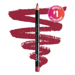 NYX Slim Lip Pencil Creamy Long-Wearing Lip Liner – Shade: Plum