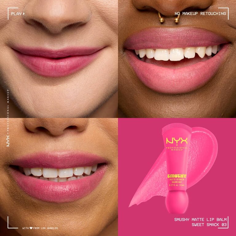 NYX – Smushy Matte Lip Balm – 03 Sweet Smack