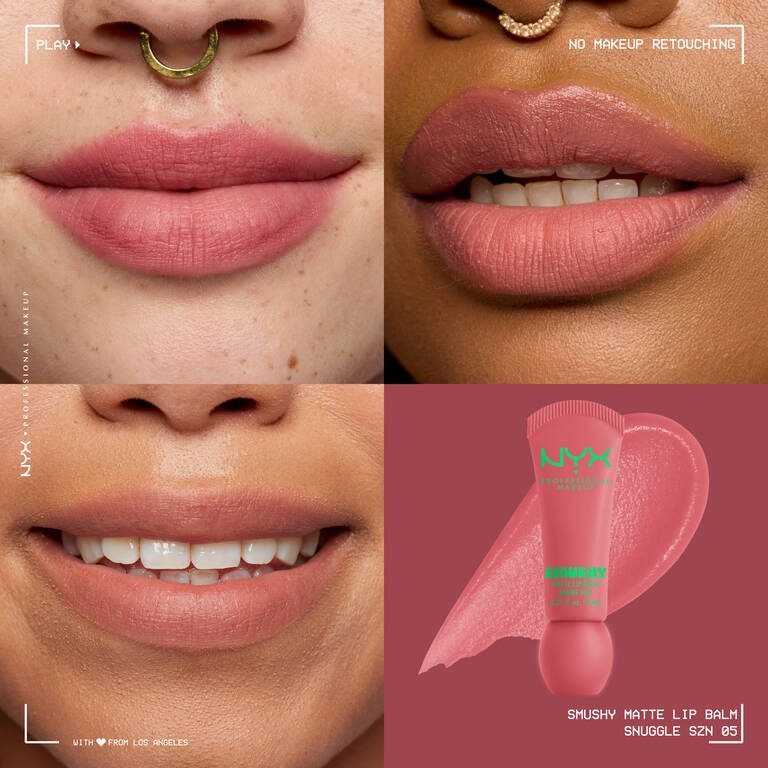 NYX – Smushy Matte Lip Balm – 05 Snuggle Szn