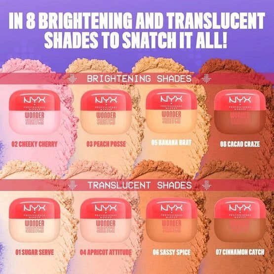NYX – Wonder Snatch™ Loose Setting Powder – 01 Sugar Serve