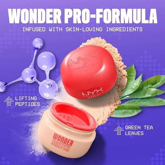 NYX – Wonder Snatch Loose Setting Powder – 02 Cheeky Cherry