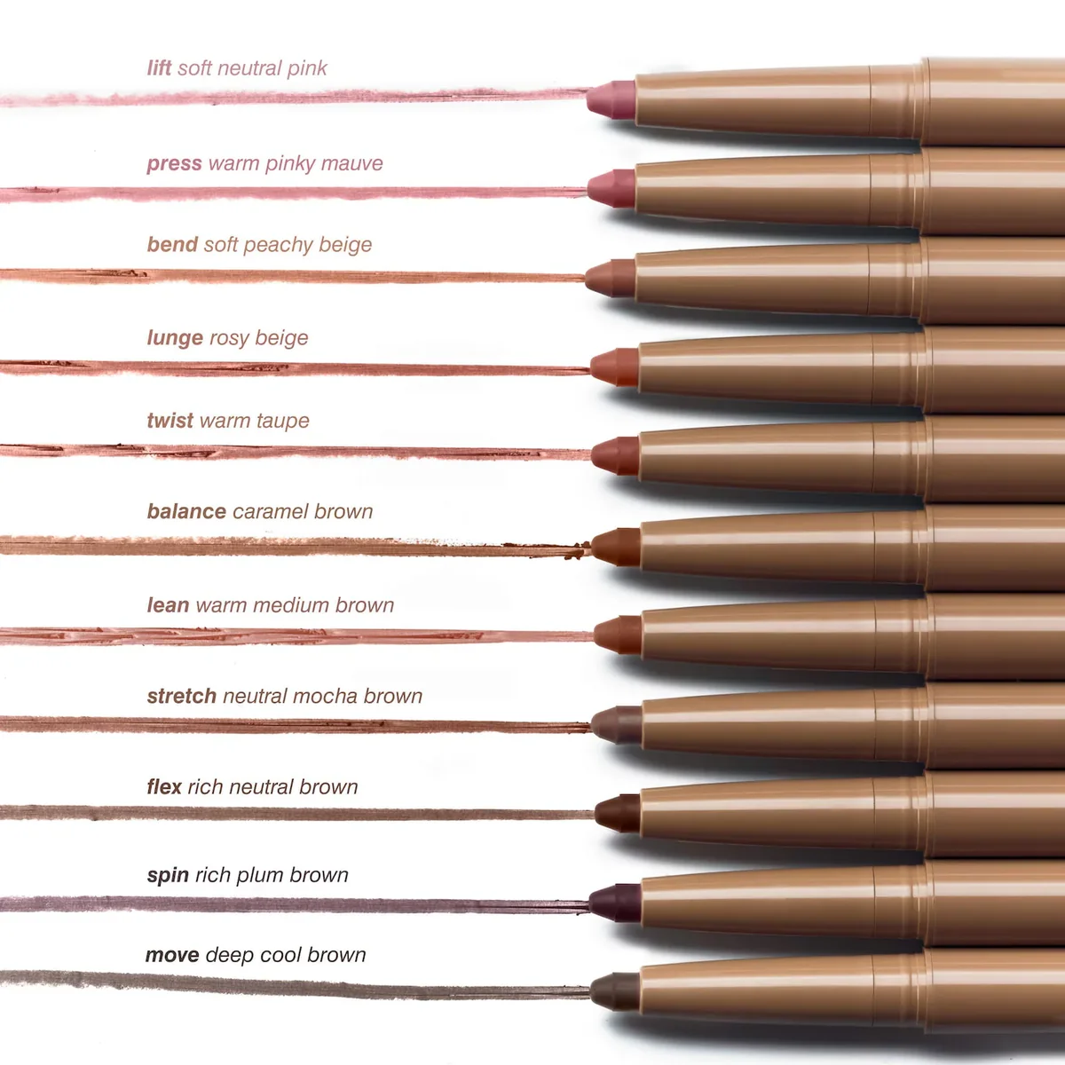 Rhode – Peptide Lip Shape – Stretch – Neutral Mocha Brown