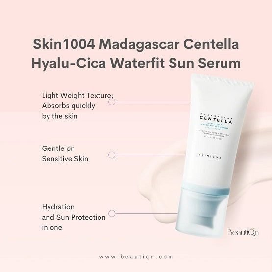 SKIN 1004 MADAGASCARA – Centella Hyalu-Cica Water-Fit Sun Serum SPF 50+ PA++++ (50ML)