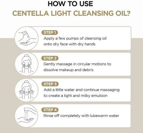 SKIN 1004 MADAGASCARA – Centella Light Cleansing Oil – 30ML