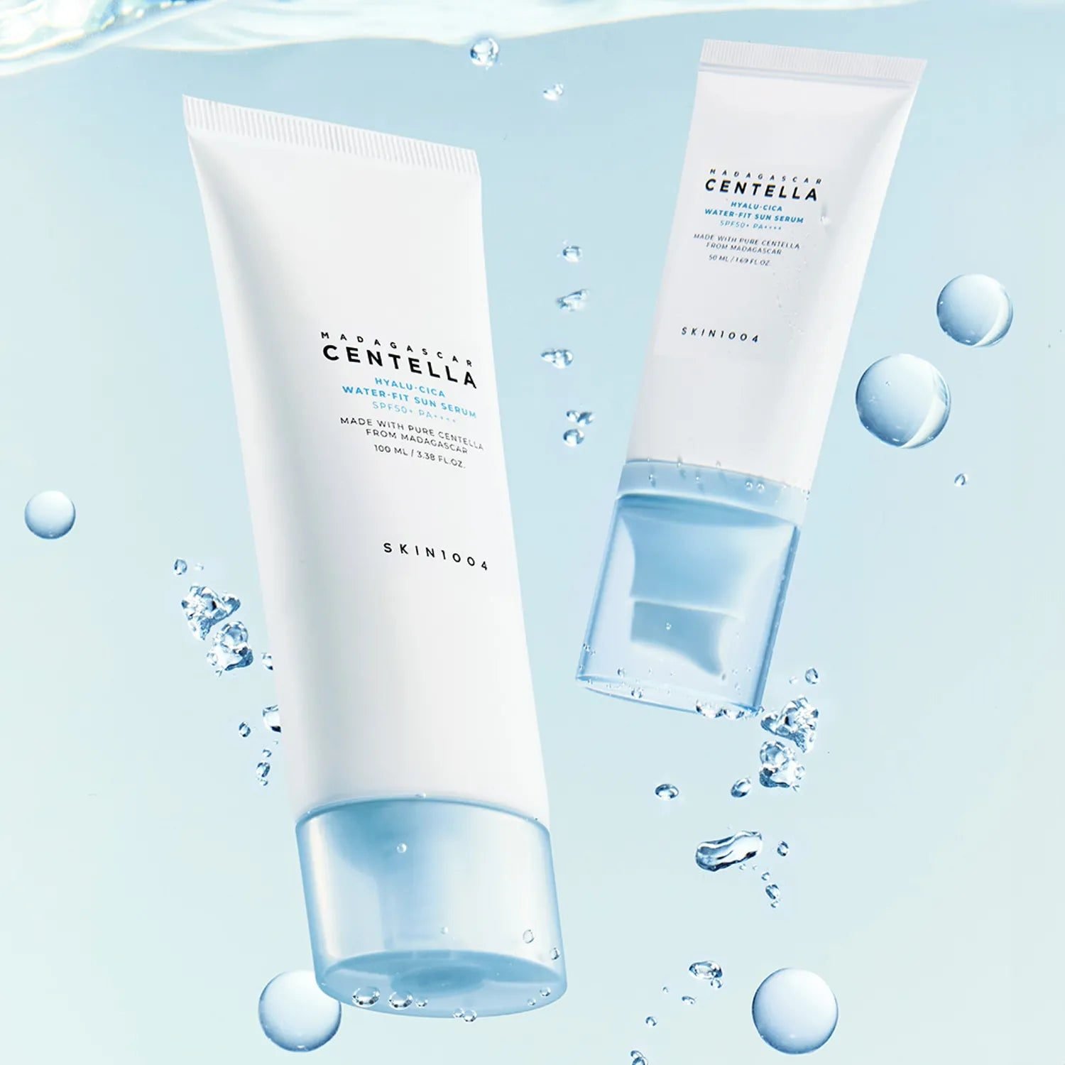 Skin1004 – Madagascar Centella Hyalu-Cica Water-Fit Sun Serum SPF 50+ PA++++ 50ml