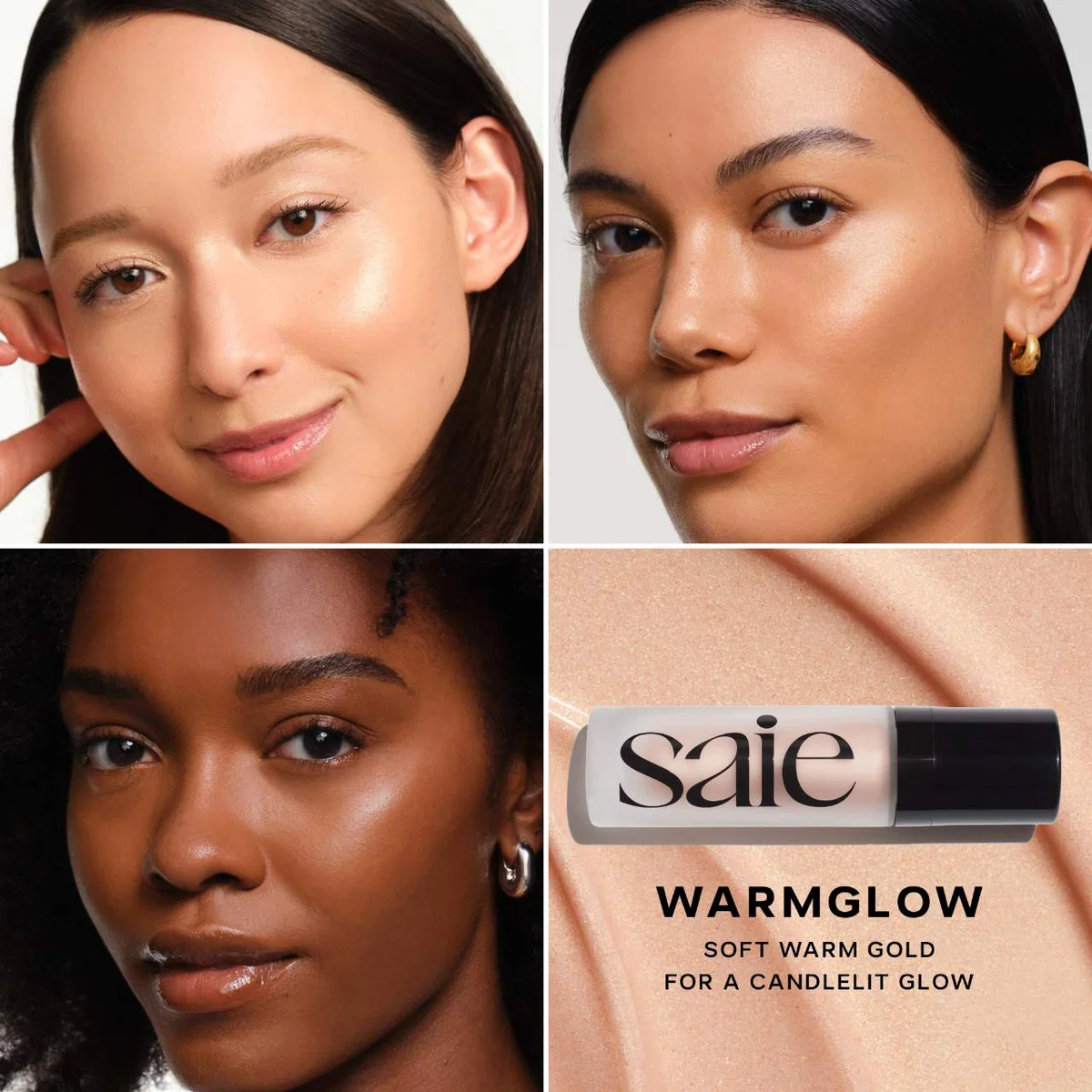 Saie – Glowy Super Gel Illuminator – Full 30 ml – Warmglow