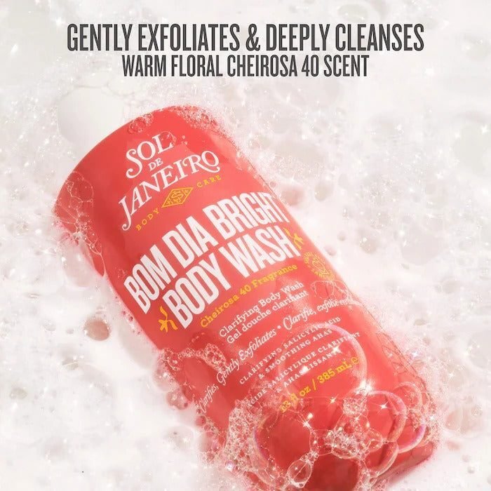 SOL DE JANEIRO – Bom Dia Bright Clarifying AHA BHA Body Wash – 385ML