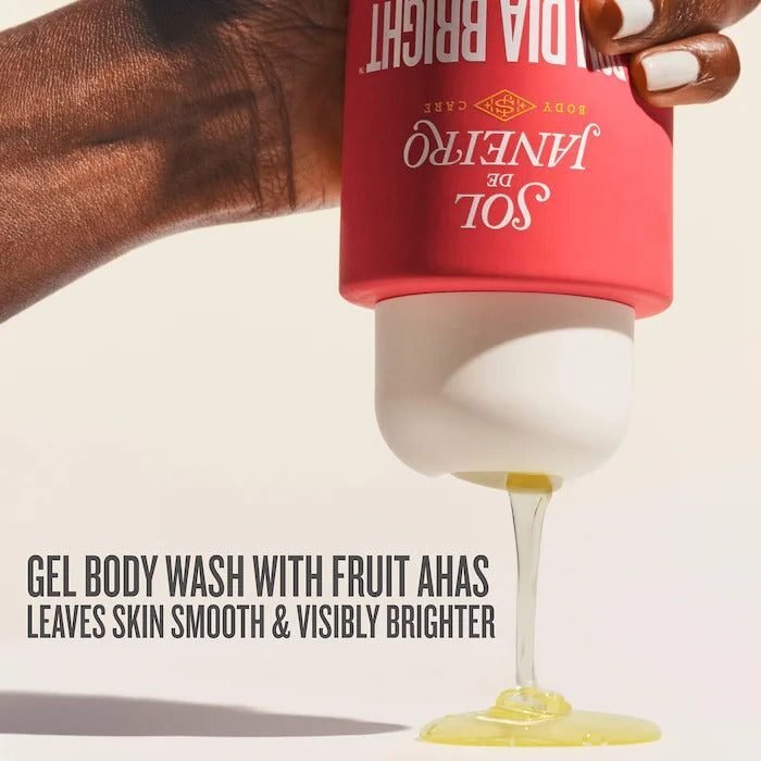 SOL DE JANEIRO – Bom Dia Bright Clarifying AHA BHA Body Wash – 385ML
